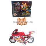 Yummy Egg Roll Cream Biscuit With Motocycle Toy thumbnail-1