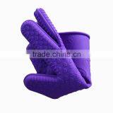 Extreme Heat Resistant Gloves / BBQ Grill Gloves /Silicon BBQ Mitt Glove thumbnail-1