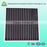 High Temperature Nonwovens Aluminum Frame Medium Efficiency Activate Carbon Panel Air Filter thumbnail-3
