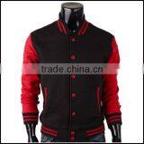Wholesale Custom Varsity Leather Jacket for Men thumbnail-6