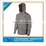 Custom 2.5 Layer Laminated 20000MM Waterproof Running Jacket For Men