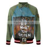 China Suppliers Casual Men's Bomber Jacket Fashion Men's Clothing Custom Man Jacket thumbnail-2