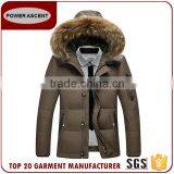 Winter Warm Fur Hoody Man Quilting Padded Jacket thumbnail-2