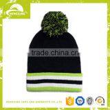 Plastic Pom Pom Baby Beanie With Pompom thumbnail-3