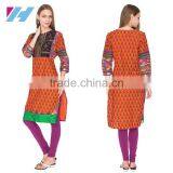 Indian Clothing Wholesale Ladies Long Cotton Kurta thumbnail-2
