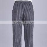 Unisex Work Uniform Wholesales Factory Cotton Baker Strpe Chef Uniform Pants thumbnail-5