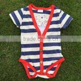 2015 New Bubble Stripe Romper Baby Boys Romper Cotton Baby Romper 1.Size: 4-6M, 7-9M,10-12M, thumbnail-2