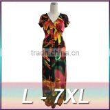 Lace Summer Dress Big Sizes 2015 New Women Summer Plus Size Long Dress Maxi Party Dress Vintage Vestidos L-5XL thumbnail-1