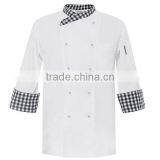 Double Breasted Chef Coat With Folded Cuff thumbnail-3