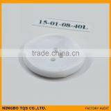 Pearl White Ladies Fur Coat Button thumbnail-5