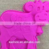 Wholesale Economical Cow Shape Silicone Chocolate Mould,soap Mold,diy Cake Mould thumbnail-1