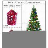 Sell DIY Xmas Ornaments-Merry Go Round thumbnail-1