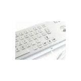 103 Keys Panel Mount Black Kiosk Metal Keyboard With Trackball MKB-F103A-TB-B thumbnail-1