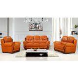 Market Furniture Classic Leather Sofa L589D thumbnail-3
