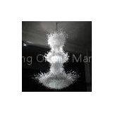 Custom Decorative Glass , Blowing Glass Tube Ornamental And Chandelier thumbnail-1