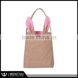 Wholesale Easter Burlap Bunny Baskets thumbnail-3