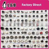 Wholesale 2017 ABS Oil Black Plastic Button Sew-on Shank Abs Plastic Dome Shank Buttons