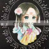 2016 Fashion Girl Stone Patches for Kids Clothes,,embroidered Patches,iron-on Patches for Dress