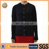 16gg Women Fashion Black Knitted 100% Cashmere Sweater thumbnail-5
