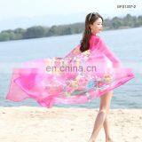 Fashionable Most Popular Print Fashion Women's Silk Scarf thumbnail-3