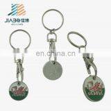 New Designed Mini Customized Trolley Coin Keychain, Coin Holder
