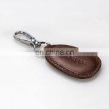 UK Popular Handmade Craft Manufacture Key Ring in Human Leather