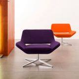 Living Room Leisure Chair Single Metropolitan Lounge Velvet Accent Chair thumbnail-2