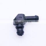 Return Oil Backflow L Type for Bosch 110 Series Diesel CR Part Fuel Injector Plastic 2 Two-way Joint Pipe 10pcs/bag E1024071 thumbnail-3