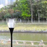 Warm White Led Solar Gate Post Pillar Light Garden Lights