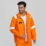 Supply Offshore Anti-Flame Reflective Safety Work Jacket thumbnail-1