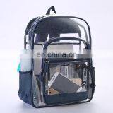 New Cold Resistant Transparent Waterproof PVC Backpacks Beach Clear Backpack thumbnail-2