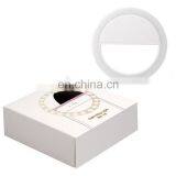 Hot Selling Rechargeable USB Make-up Selfie Led Fill Photographic Phone Studio Ring Light Selfie Led Anillo de Luz thumbnail-2