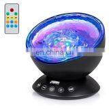 Christmas Gifts Kids Ocean Wave Starry Night Light Projector With Remote Control for Living Room Decoration thumbnail-3