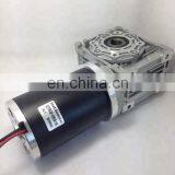 80ZYT01 DC MOTOR 24v 3200rpm, 200w + WORM GEARBOX 1:100 thumbnail-3