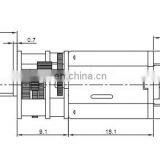 10FN20 120rpm 0.25w 1.5v 3v Tiny Gear Box Motor 10mm dc Motor for Small Magic Ball and LED Light Rotating thumbnail-4