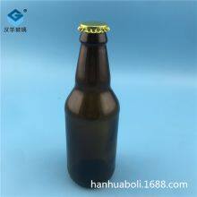 Hot 330ml Brown Beer Glass Bottle Glass Wine Bottle Manufacturer thumbnail-2