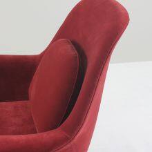 Modern High Quality Solid Wood Upholstery Furniture Petit Chair High Quality Lounge Chairs thumbnail-3