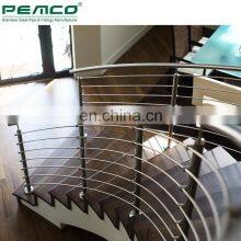 New Design Interior 304 Stainless Steel Pipe Stair Handrail thumbnail-1