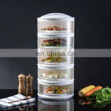 2020 Amazon Pop up Insulated Food Cover 5 Layers India Popular Multi Layer Food Cover Insulation Silicone Food Cover Stackable thumbnail-2