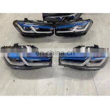 Great facelift conversion include new LED headlights for BMW 5-series G30 G38 2019-2022