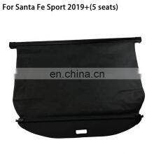 HFTM Retractable Roll n Lock Cargo Manager Cover for HUYNDAI SANTA FE Sport2019+(5 Seats) Rear Trunk Security Shade thumbnail-3