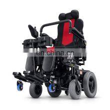 FS129 Knee Support Aluminum Luxury Power Standing Electric Wheelchair for Disabled People thumbnail-1