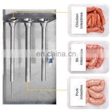 Stainless Steel Hydraulic Automatic Sausage Stuffer Machine Vacuum Sausage Filler Industrial for Sale thumbnail-4