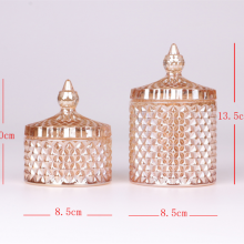 Glass Storage Jar With Lids Custom Kitchen Glass Food Storage Container Mason Spice Jar Cookie Candy Jars thumbnail-4
