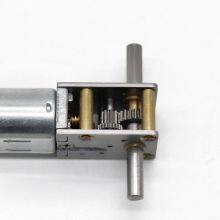 12V 24V GM1812-N20 12mm Dia Micro High Torque DC Reduction Motor Dual Shaft thumbnail-2