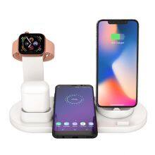 3 in 1 Wireless Charger Charging Stations Wireless Charger Stand 4-in-1 Charging Station Charger Wireless thumbnail-2