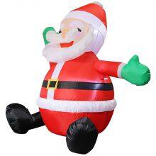 2025 Santa Inflatable With Xmas Blow up – Perfect for Xmas Decor thumbnail-2
