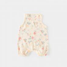 Newborn Bodysuit Baby Clothes Vest Summer Kids Romper Climb Crawl Suit Children's Pajama Onesie Jumpsuit thumbnail-3