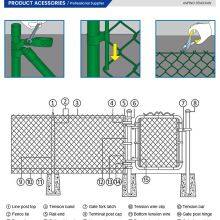 Heavy Duty Chain Link Fence Galvanized Steel Security Fence for Construction Site, Sports Field, and Residential Property thumbnail-5