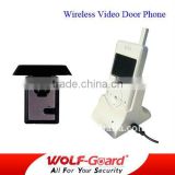wireless video intercom door phone Monitor system/apartment video door phone intercom system